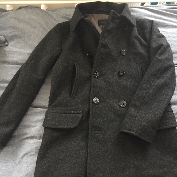 j crew thinsulate peacoat